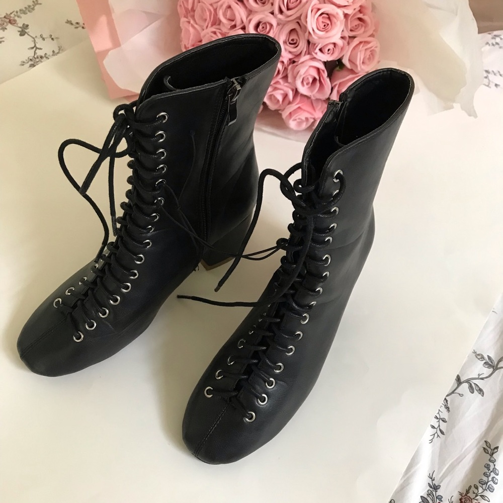 She & In boots
